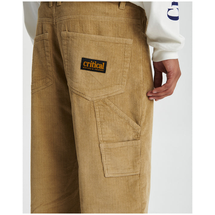 The Critical Slide Society Peaty 5 Pocket Pants - Men's Putty