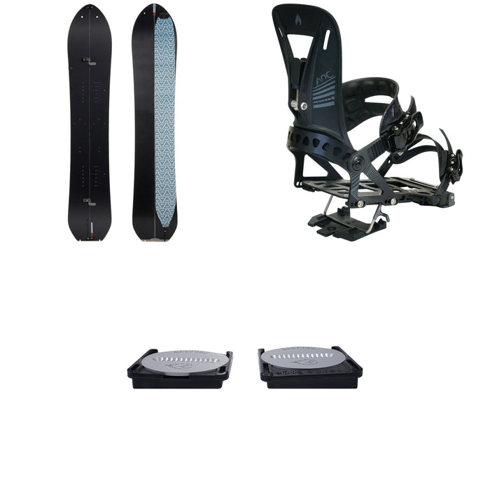 Season Pass Splitboard + Spark R&D Arc ST Splitboard Bindings + Canted Pucks 2026