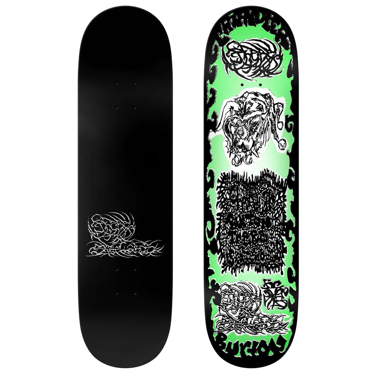 There Skateboards Chandler Festering Jester 8.5 Skateboard Deck