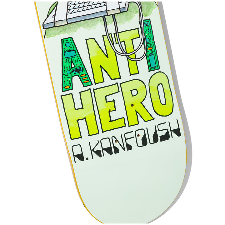 Anti Hero Kanfoush Anti Intelligence 8.4 Skateboard Deck