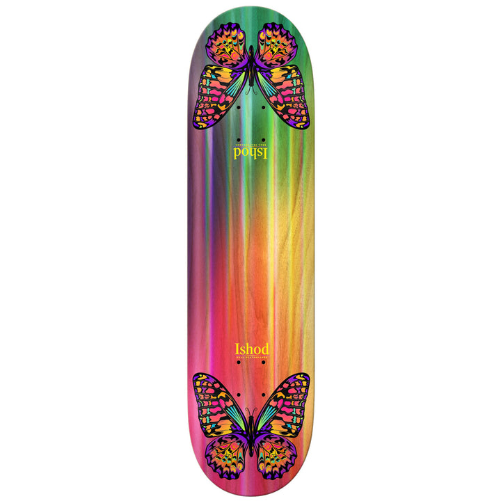 Real Ishod Rainbow Monarch Twin Tail Easy Rider 8.3 Skateboard Deck