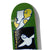 Krooked Worrest Gold Burd Twin Tail Slick 8.3 Skateboard Deck