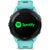 Garmin Forerunner 265 Smartwatch Black/Aqua with Aqua/Black Silicone Band