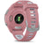 Garmin Forerunner 265S Smartwatch Black/Light Pink with Light Pink/Whitestone Silicone Band