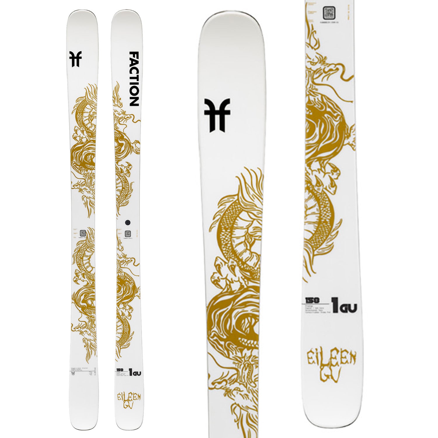 スキー FACTION PRODIGY 1 eillien gu Faction Prodigy 1 Gu Skis 2025 – evo