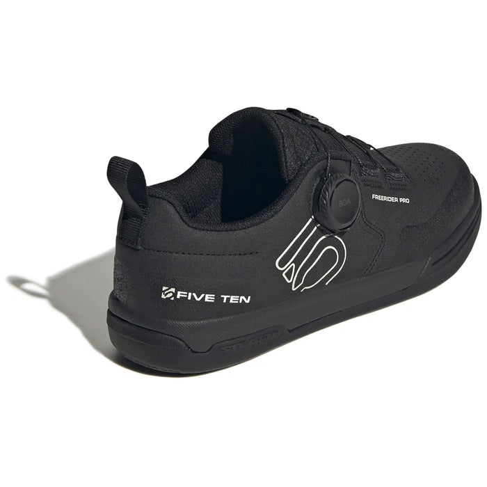 Five Ten Freerider Pro BOA Shoes - Women's Core Black/Linen Green/Cloud White