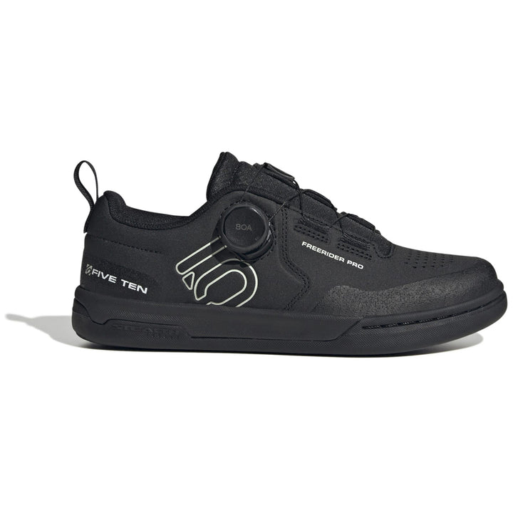 Five Ten Freerider Pro BOA Shoes - Women's Core Black/Linen Green/Cloud White