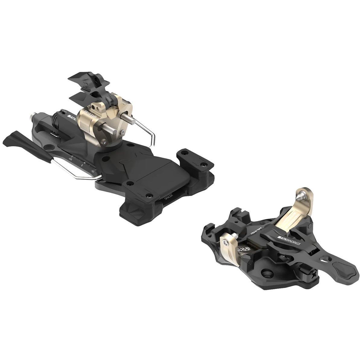 ATK Freeraider 15 Evo Alpine Touring Ski Bindings 2027 Black Sand