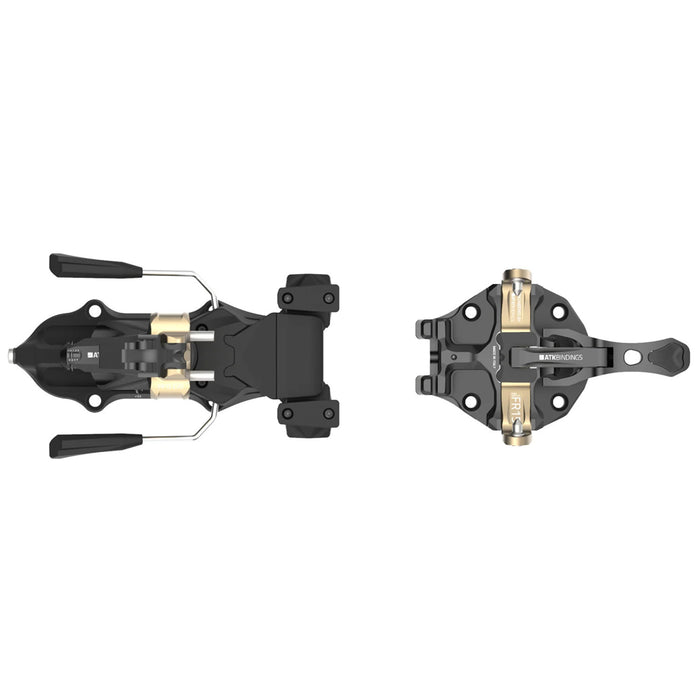 ATK Freeraider 15 Evo Alpine Touring Ski Bindings 2027 Black Sand