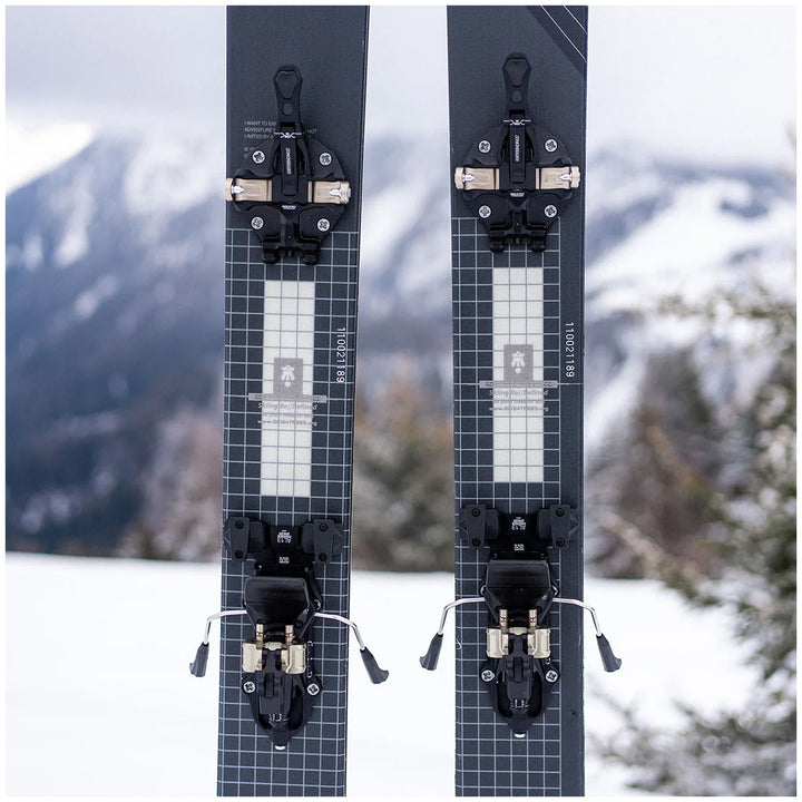 ATK Freeraider 15 Evo Alpine Touring Ski Bindings 2027 Black Sand