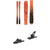 Blizzard Hustle 10 Skis + Salomon S/Lab Shift MNC 13 Alpine Touring Ski Bindings
