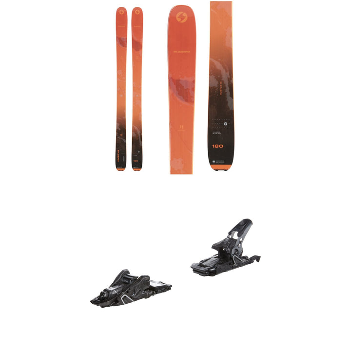 Blizzard Hustle 10 Skis + Salomon S/Lab Shift MNC 13 Alpine Touring Ski Bindings