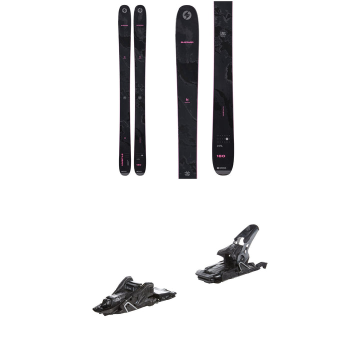 Blizzard Hustle 11 Skis + Salomon S/Lab Shift MNC 13 Alpine Touring Ski Bindings