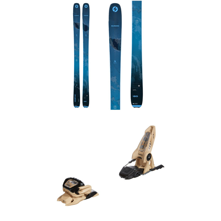Blizzard Hustle 9 Skis + Marker Griffon 13 ID Ski Bindings