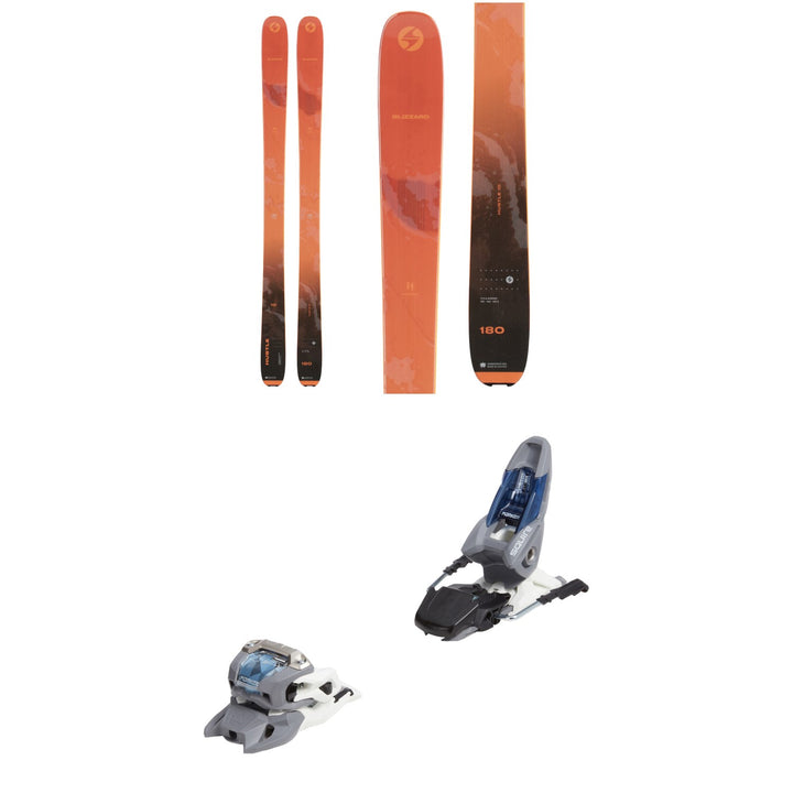 Blizzard Hustle 10 Skis + Marker Squire 11 Ski Bindings
