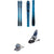 Blizzard Hustle 9 Skis + Marker Squire 11 Ski Bindings