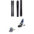 Blizzard Hustle 11 Skis + Marker Squire 11 Ski Bindings