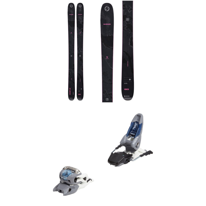 Blizzard Hustle 11 Skis + Marker Squire 11 Ski Bindings