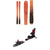 Blizzard Hustle 10 Skis + Marker Kingpin 13 Demo Alpine Touring Ski Bindings