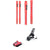 Salomon QST Stella 106 Skis - Women's + Look x evo Pivot 15 GW Ski Bindings 2025