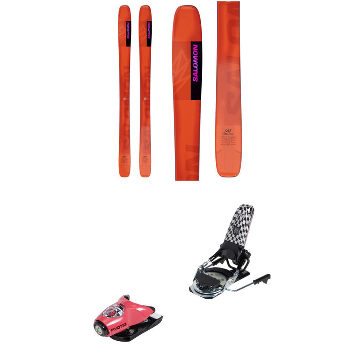 Salomon QST 106 Skis + Look x evo Pivot 15 GW Ski Bindings 2025