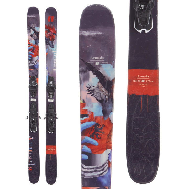 Armada ARV 96 Skis + Warden 11 Bindings 2020