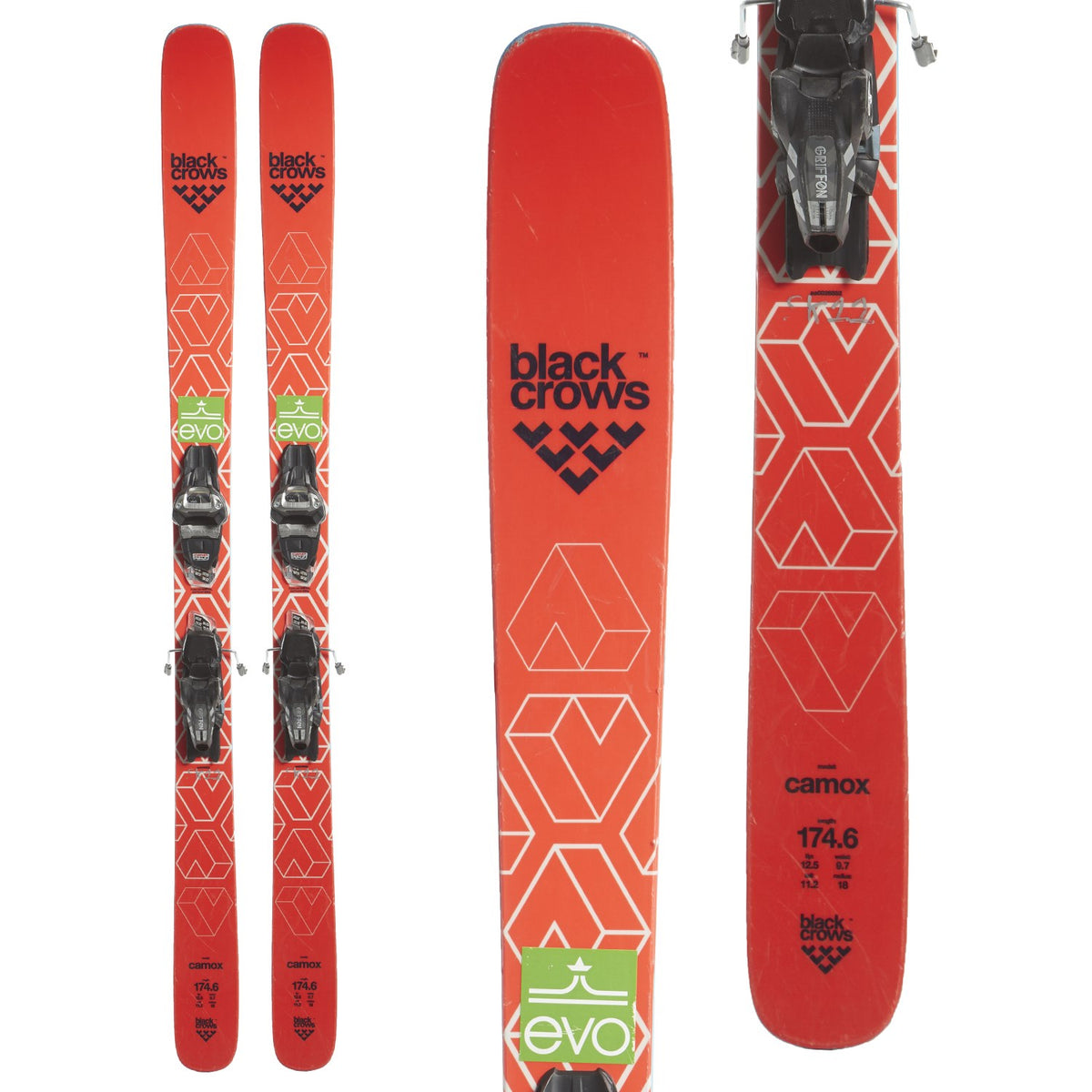 Black Crows Camox Skis + Marker Griffon 13 Demo Bindings 2019