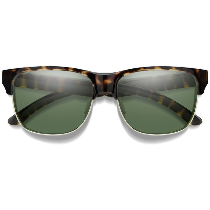 Smith Lowdown Split Sunglasses Vintage Tortoise/ChromaPop Polarized Gray Green