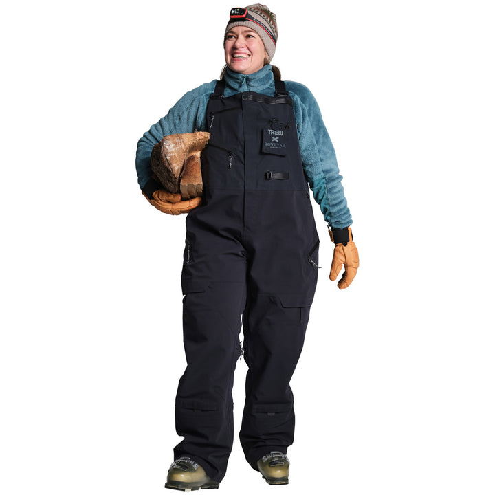 Trew Gear Rock Creek Bibs - Women's Anthracite