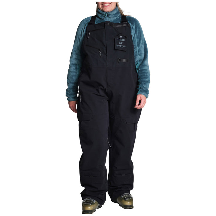 Trew Gear Rock Creek Bibs - Women's Anthracite