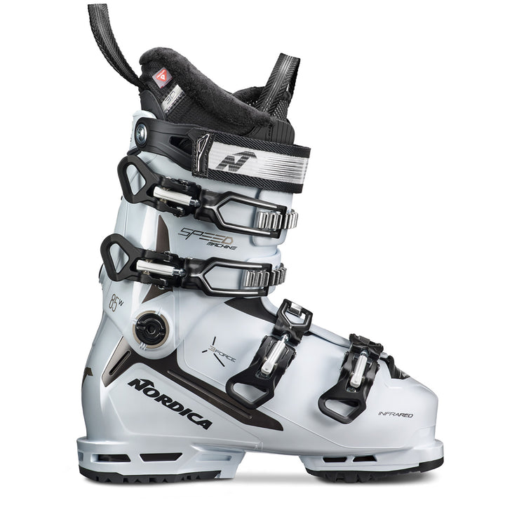Nordica Speedmachine 3 85 W Ski Boots - Women's 2025 White/Bronze/Gold