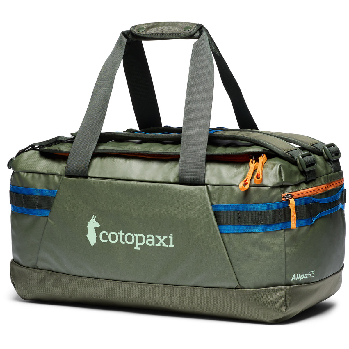 Cotopaxi Allpa Getaway 55L Duffel Bag Fatigue