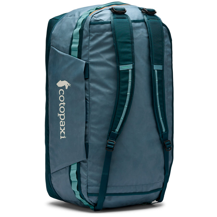 Cotopaxi Allpa Getaway 70L Duffel Bag Blue Spruce And Abyss