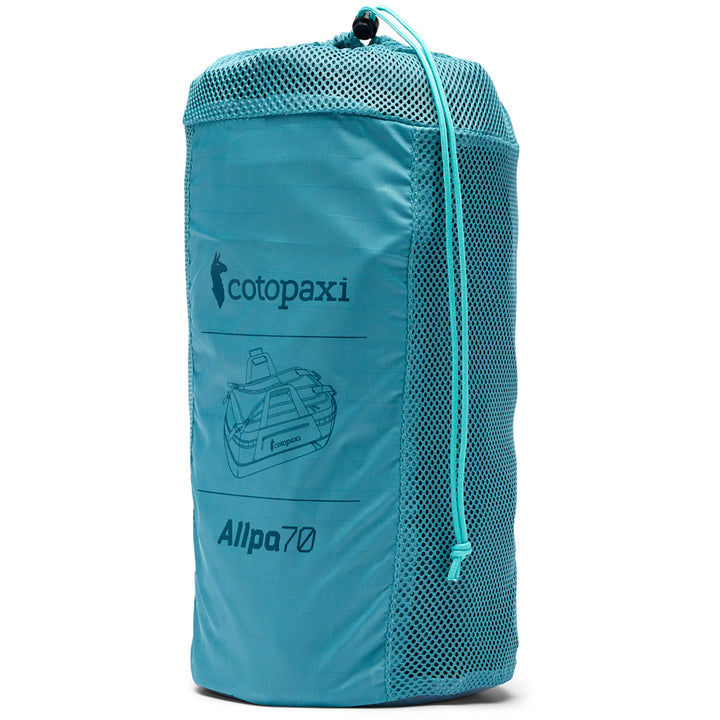 Cotopaxi Allpa Getaway 70L Duffel Bag Blue Spruce And Abyss