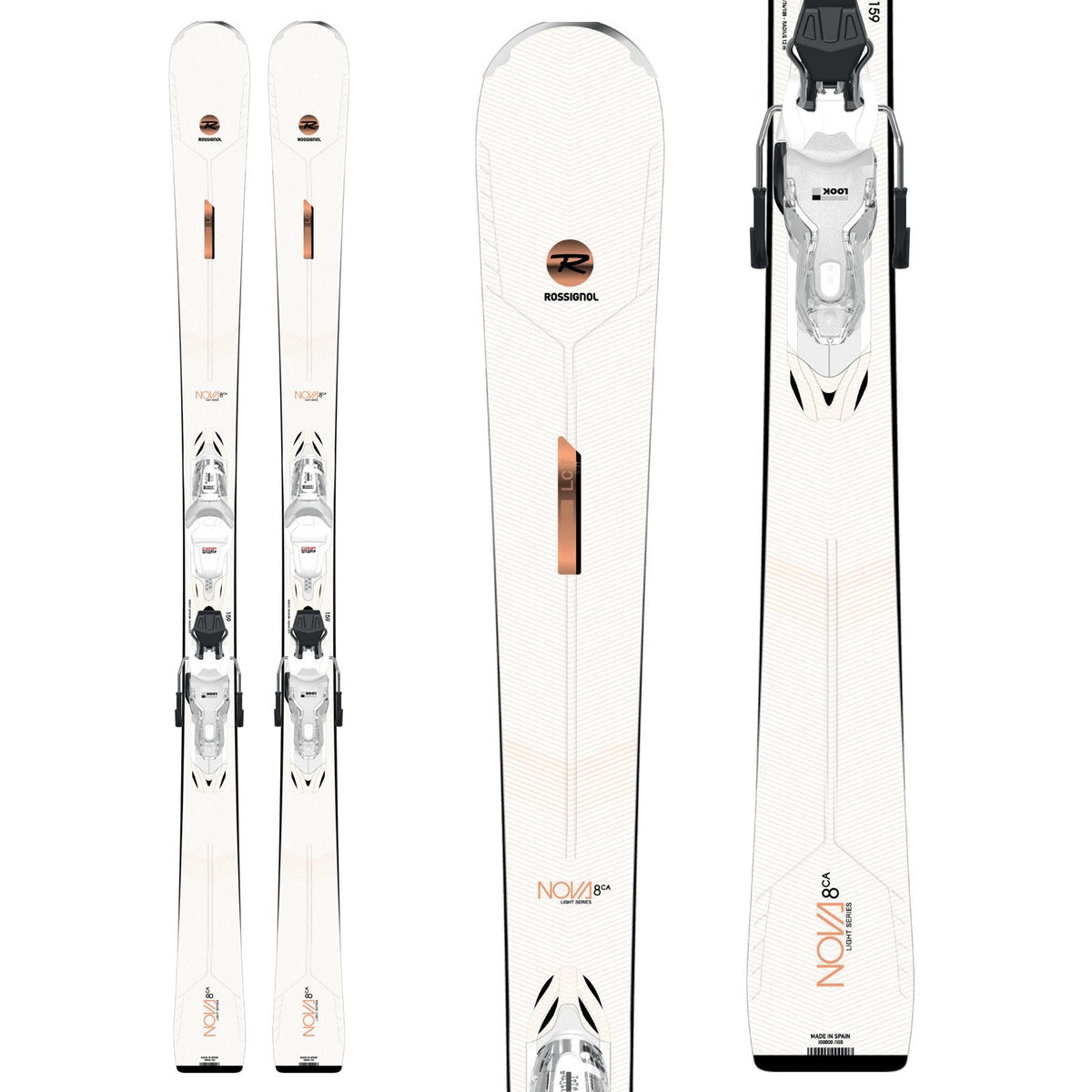 Rossignol Nova 8 CA Skis + Xpress W 11 Bindings 2020