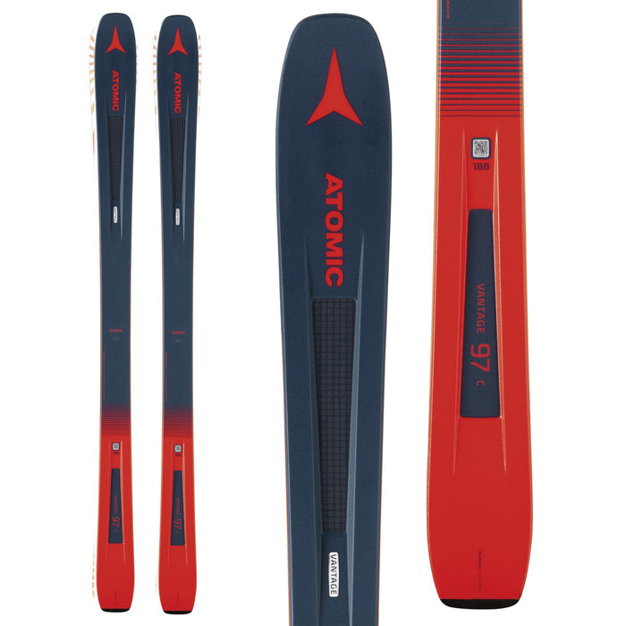 Atomic Vantage 97 C Skis + Tyrolia Attack 11 Demo Bindings 2019