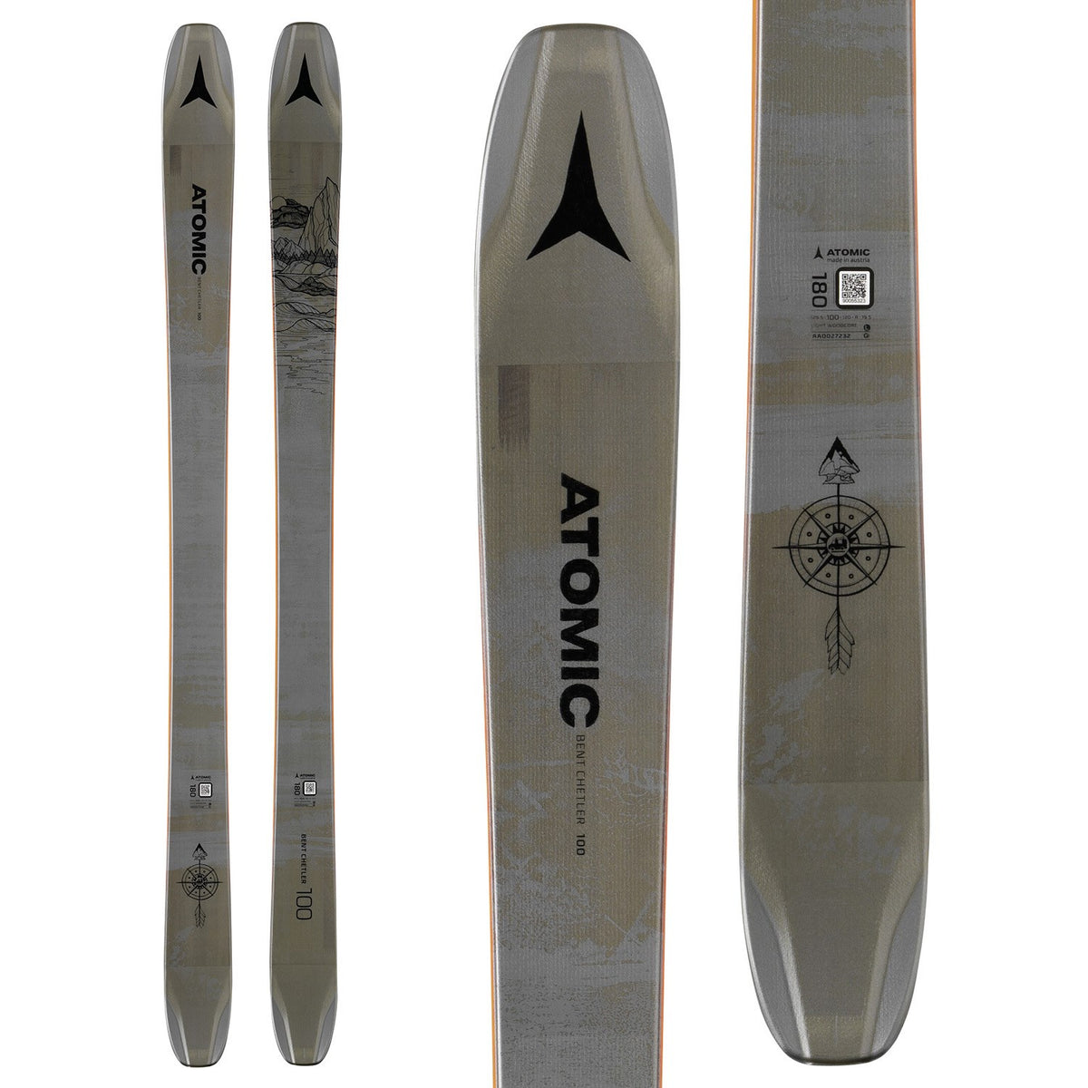 Atomic Bent Chetler 100 Skis + Tyrolia Attack 13 Demo Bindings 2019