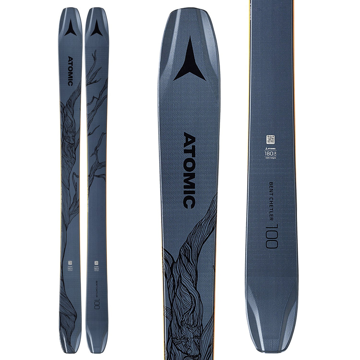 Atomic Bent Chetler 100 Skis + Warden 13 Demo Bindings 2020
