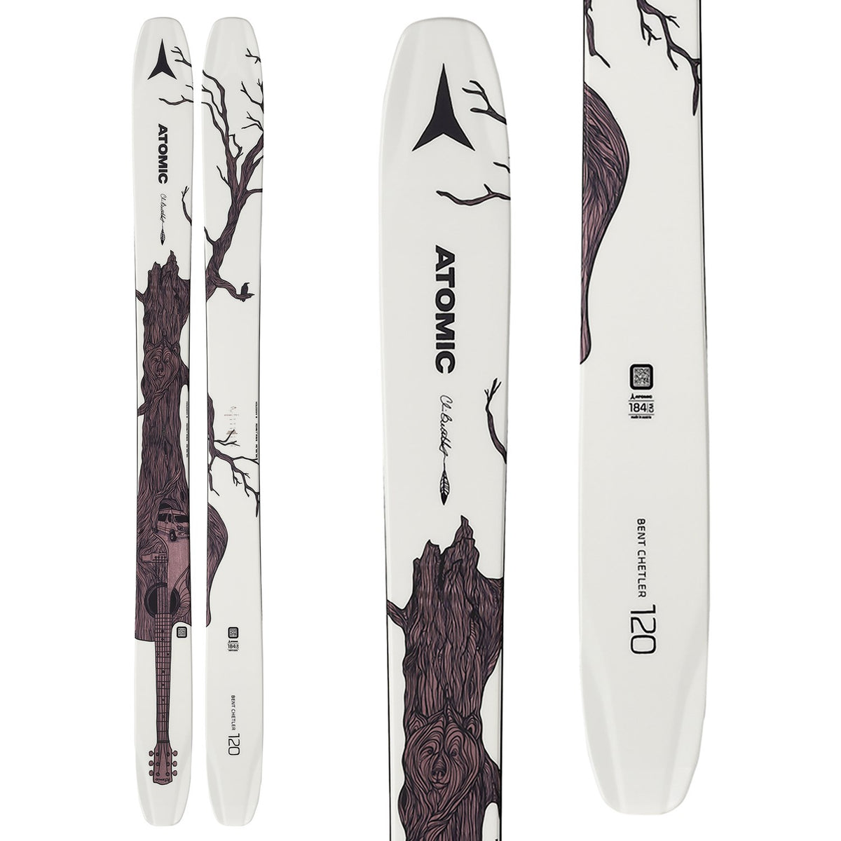 Atomic Bent Chetler 120 Skis + Marker Griffon 13 Demo Bindings 2020
