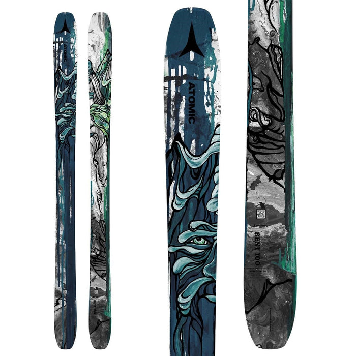 Atomic Bent 100 Skis + Marker Griffon 13 Demo Bindings 2024