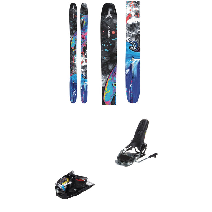 Atomic Bent 110 Skis + Look Pivot 14 GW Ski Bindings 2025