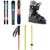 Rossignol Rallybird Soul Pro Skis + XP 10 Bindings + Rossignol Kelia 50 Ski Boots - Women's + evo Merge Ski Poles 2025