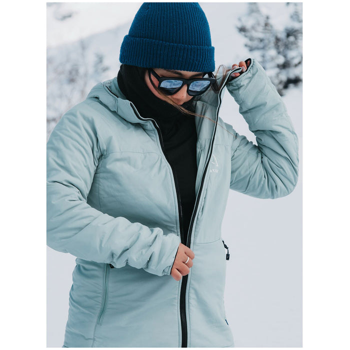 Burton AK Helium Hooded Stretch Jacket - Women's Petrol Green