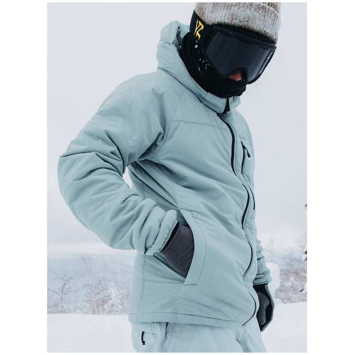 Burton AK Helium Hooded Stretch Jacket Petrol Green