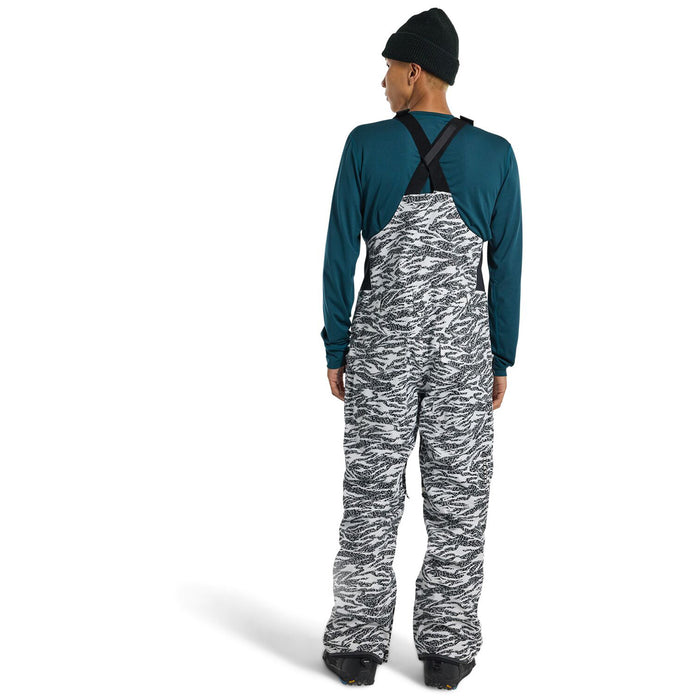 Burton Reserve Bib Pants Zebra Camo