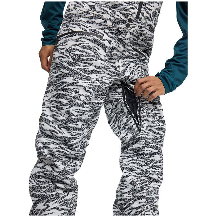 Burton Reserve Bib Pants Zebra Camo