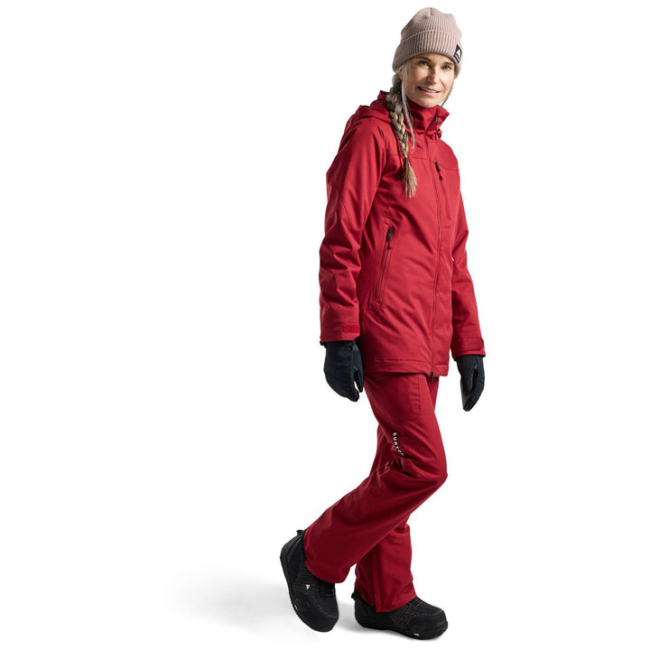 Burton Lelah Jacket - Women's Deep Red