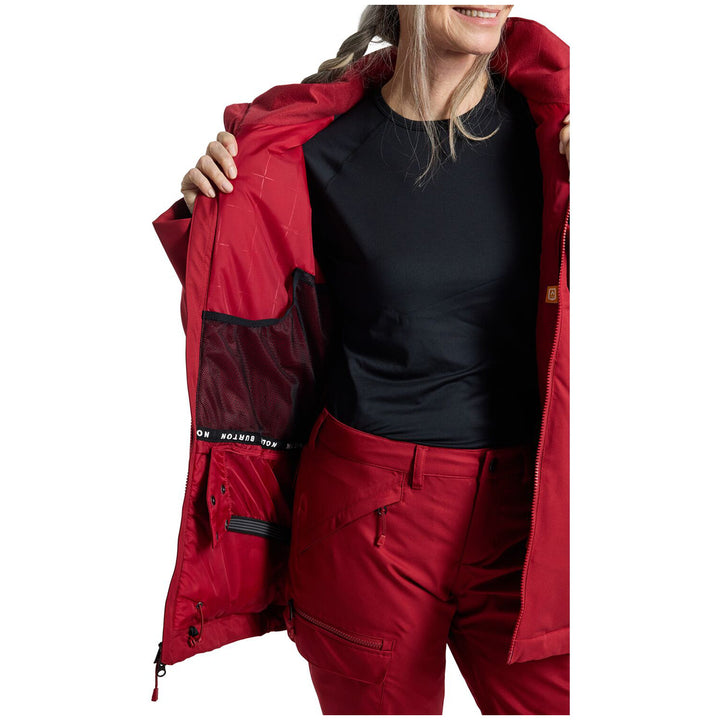 Burton Lelah Jacket - Women's Deep Red