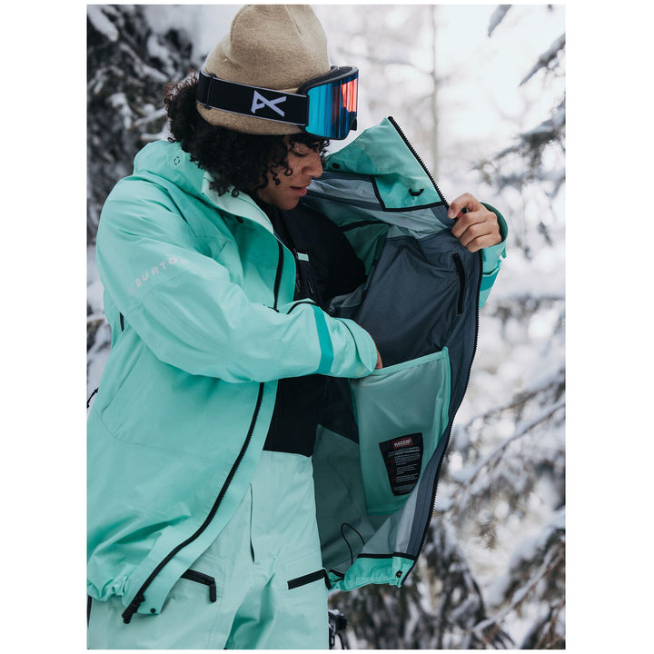 Burton AK 3L GORE-TEX Pro Tusk Jacket - Women's Powder Mint