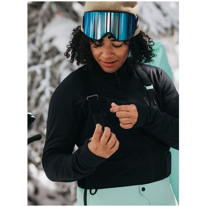 Burton AK GORE-TEX Tusk Pro 3L Hi-Top Bibs - Women's Powder Mint